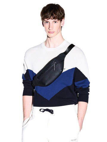Armani Exchange Belt Bag - Borse Uomo - Nero