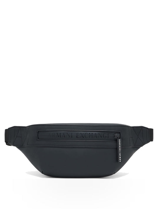 Armani Exchange Belt Bag - Borse Uomo - Nero