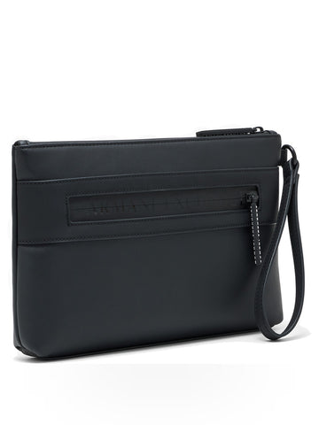 Armani Exchange Wristlet Case - Borse Uomo - Nero