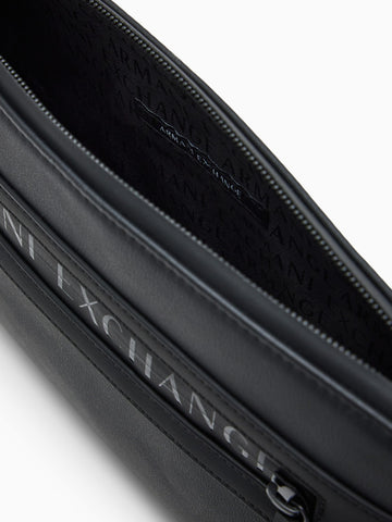 Armani Exchange Wristlet Case - Borse Uomo - Nero
