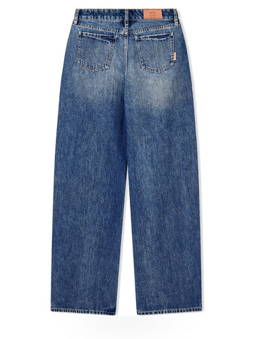 Armani Exchange 5 Pockets Pant - Jeans Donna - Blu