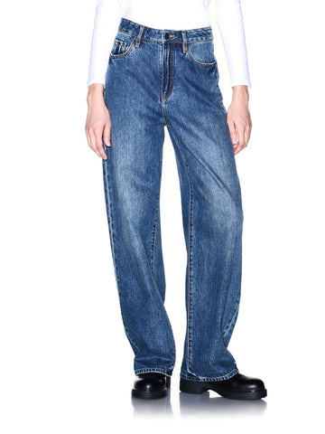 Armani Exchange 5 Pockets Pant - Jeans Donna - Blu