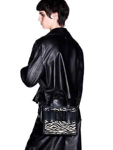 Armani Exchange Shopping Bag - Borse Donna - Black/Script