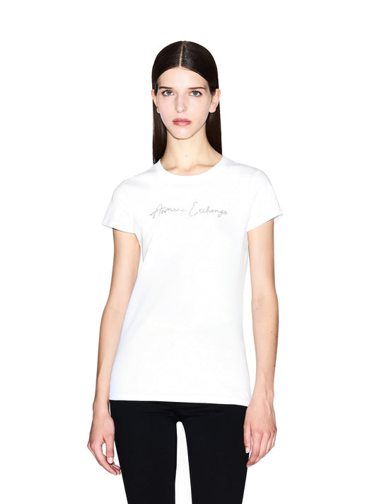 Armani Exchange T-shirt - T-Shirt Donna - Bianco