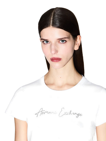 Armani Exchange T-shirt - T-Shirt Donna - Bianco