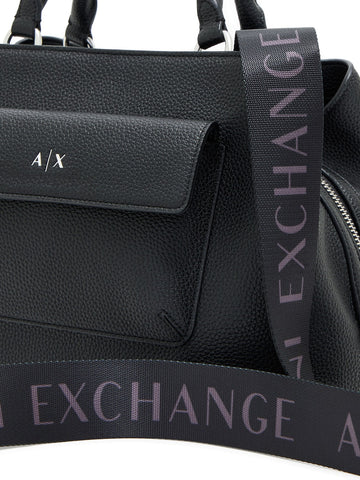 Armani Exchange Shopping Bag - Borse Donna - Nero