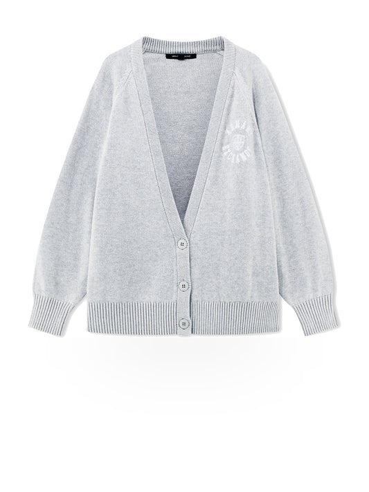 Armani Exchange Cardigan - Maglieria Donna - Grigio