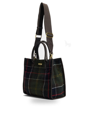 Barbour Barrhill Tartan Tote Bag - Borse Donna - Multicolore