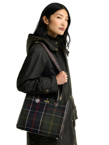 Barbour Barrhill Tartan Tote Bag - Borse Donna - Multicolore