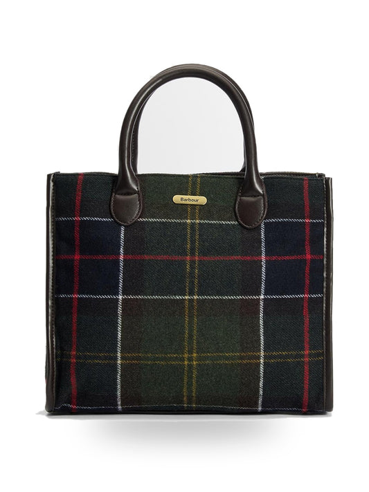 Barbour Barrhill Tartan Tote Bag - Borse Donna - Multicolore