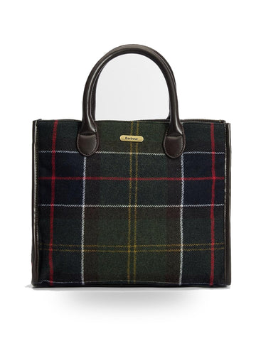 Barbour Barrhill Tartan Tote Bag - Borse Donna - Multicolore