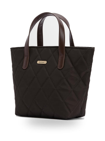 Barbour Mini Quilted Tote Bag - Borse Donna - Fango