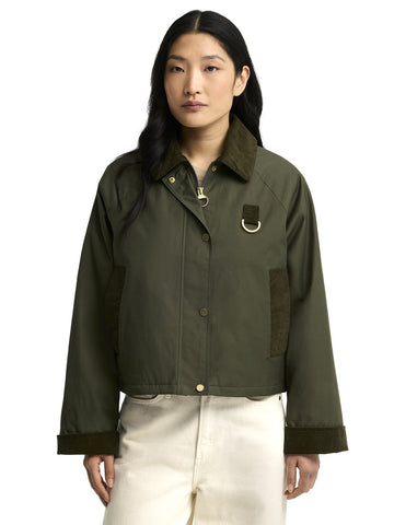 Barbour Wendy Casual Jacket - Capospalla Donna - Verde