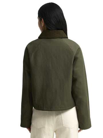 Barbour Wendy Casual Jacket - Capospalla Donna - Verde