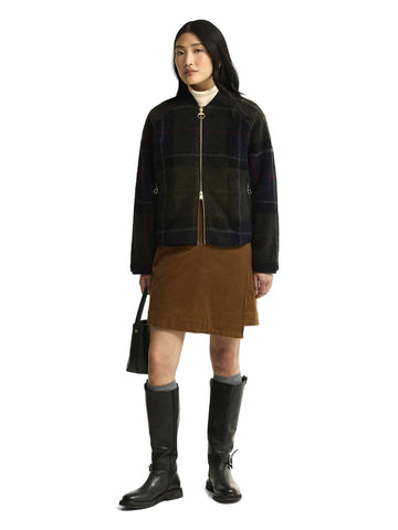 Barbour Kirklees Fleece - Capospalla Donna - Multicolore