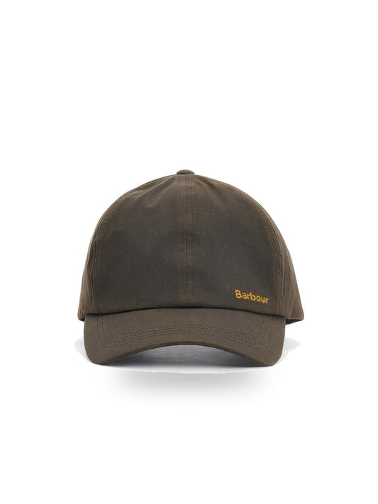 Barbour Belsay Wax Sports Cap - Cappelli Donna - Verde Militare