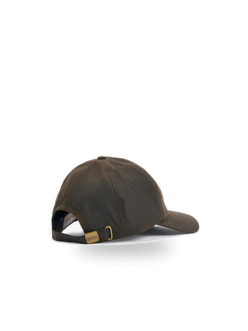 Barbour Belsay Wax Sports Cap - Cappelli Donna - Verde Militare