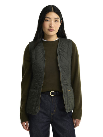 Barbour Fleece Betty Liner - Gilet Donna - Verde