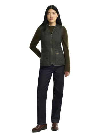 Barbour Fleece Betty Liner - Gilet Donna - Verde