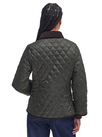 Barbour Fitted Beadnell Quilt - Capospalla Donna - Verde Militare