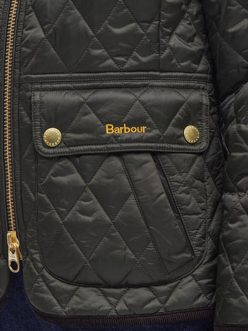 Barbour Fitted Beadnell Quilt - Capospalla Donna - Verde Militare