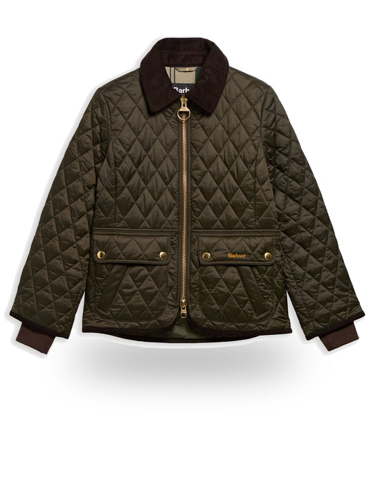 Barbour Fitted Beadnell Quilt - Capospalla Donna - Verde Militare