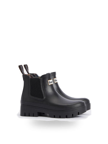 Barbour Halton Chelsea Welly - Stivali e Stivaletti Donna - Nero
