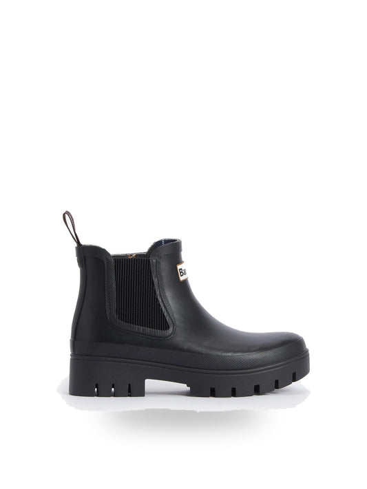 Barbour Halton Chelsea Welly - Stivali e Stivaletti Donna - Nero
