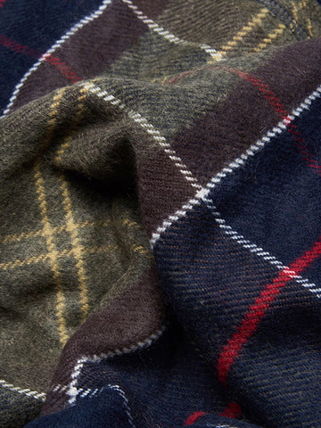 Barbour Staffin Tartan Serape - Capospalla Donna - Verde/Rosso