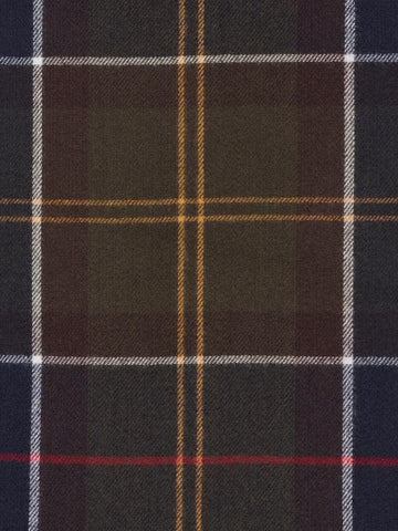 Barbour Stanway Tartan Wrap - Sciarpe E Foulard Donna - Verde/Rosso