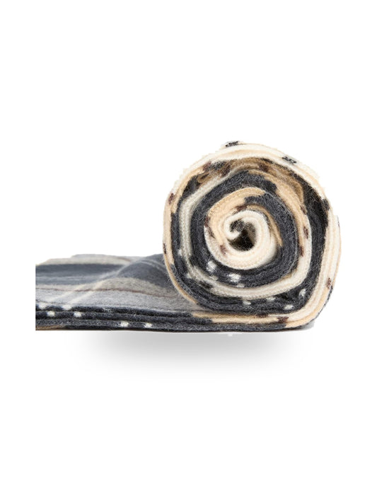 Barbour Stanway Tartan Wrap - Sciarpe E Foulard Donna - Blu/Panna