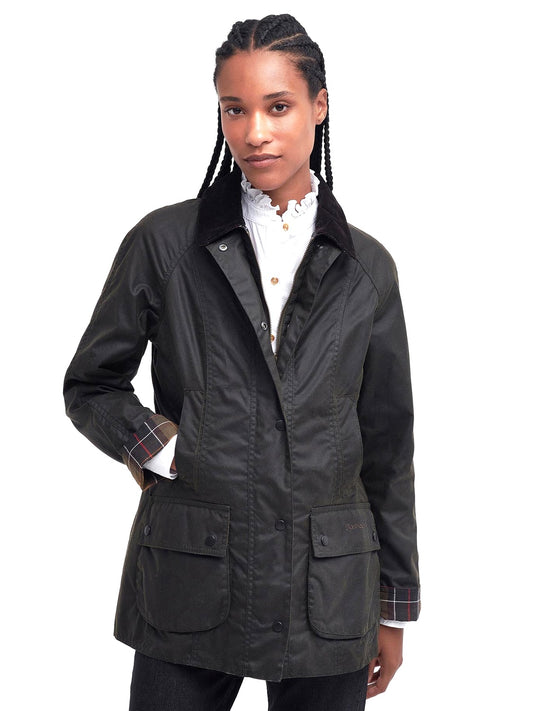 Barbour Classic Beadnell Wax Jacket - Capospalla Donna - Marrone