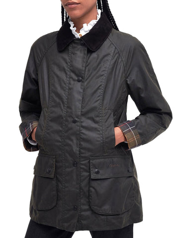 Barbour Classic Beadnell Wax Jacket - Capospalla Donna - Marrone