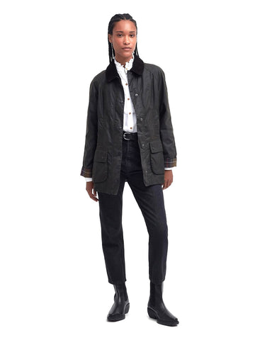 Barbour Classic Beadnell Wax Jacket - Capospalla Donna - Marrone