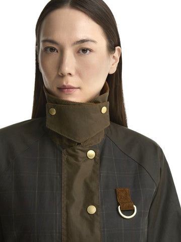 Barbour Irene Wax Jacket - Capospalla Donna - Fantasia