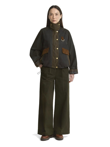 Barbour Irene Wax Jacket - Capospalla Donna - Fantasia