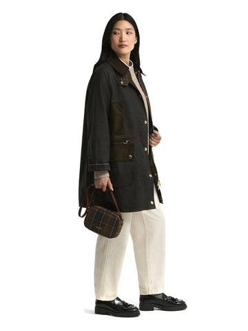 Barbour Icons Modern Beaufort Wax Jkt - Capospalla Donna - Verde Militare