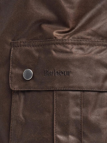 Barbour Duke Wax Jacket - Capospalla Uomo - Marrone