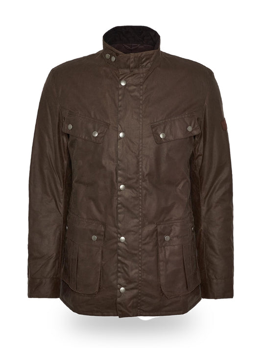 Barbour Duke Wax Jacket - Capospalla Uomo - Marrone