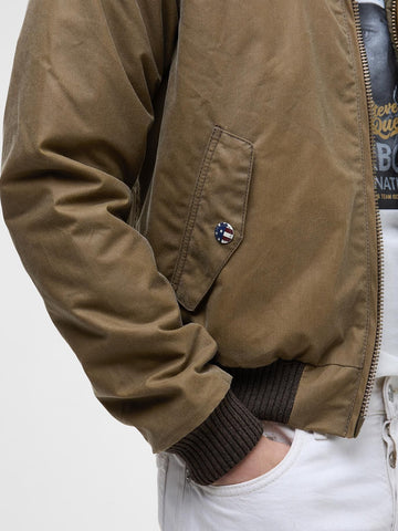 Barbour Merchant Wax - Capospalla Uomo - Cammello