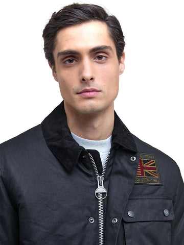 Barbour Workers Wax - Capospalla Uomo - Nero