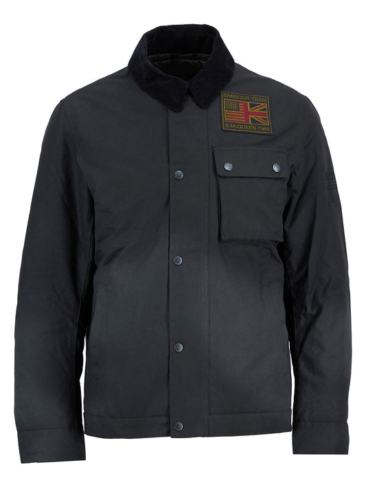 Barbour Workers Wax - Capospalla Uomo - Nero