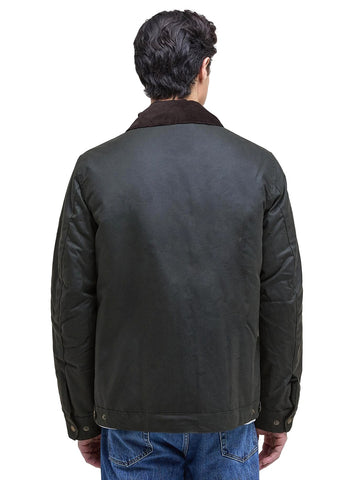 Barbour Workers Wax - Capospalla Uomo - Verde Militare