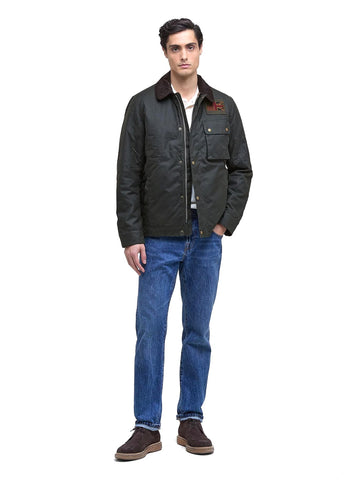Barbour Workers Wax - Capospalla Uomo - Verde Militare