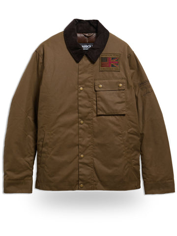 Barbour Workers Wax - Capospalla Uomo - Cammello