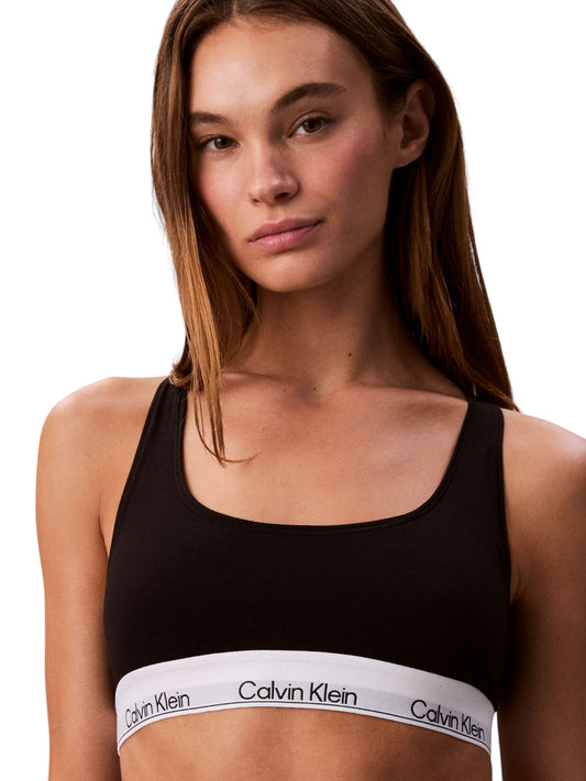 Calvin Klein Unlined Bralette Icon Cotton - Intimo Donna