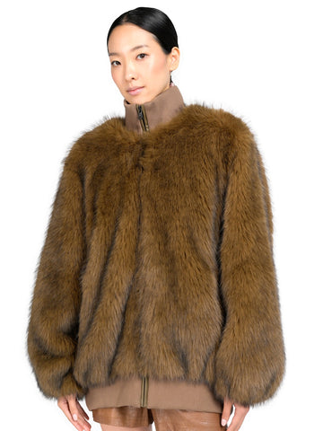 Canadian Giacca W Argyle Long - Capospalla Donna - Brown