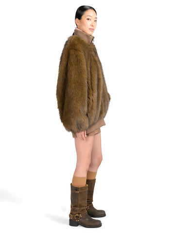 Canadian Giacca W Argyle Long - Capospalla Donna - Brown