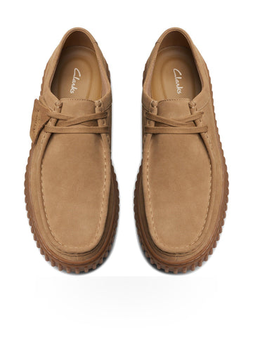 Clarks Torhill Lo - Stringate Uomo - Dark Sand