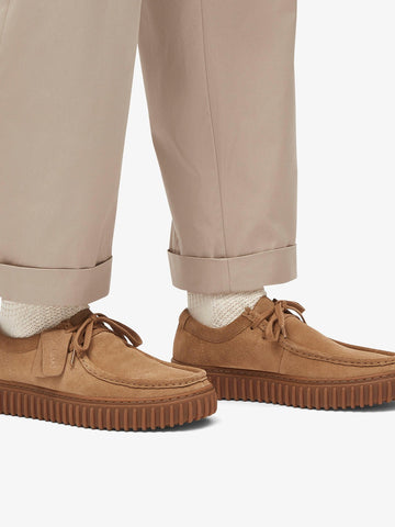 Clarks Torhill Lo - Stringate Uomo - Dark Sand